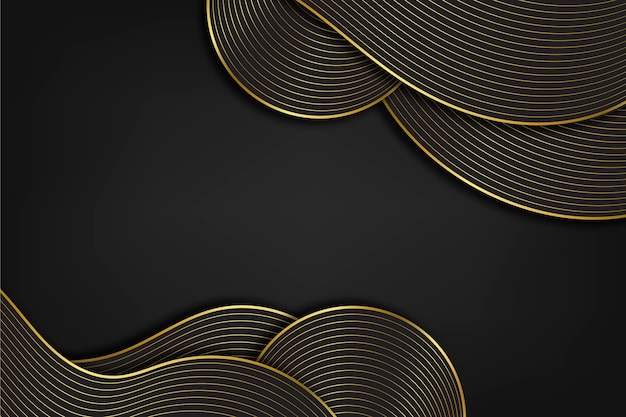 Gradient Golden Linear Background – Free Download