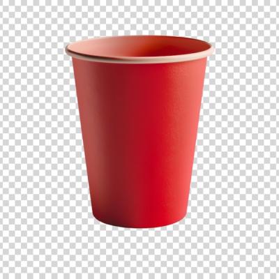 A Red Plastic Cup on a Transparent Background – Free Stock Photo for Download