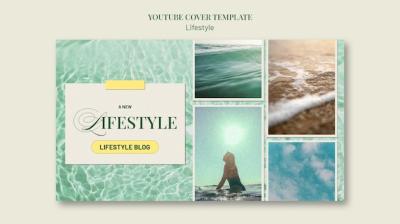 Flat Design Nature Lifestyle YouTube Cover – Free Download