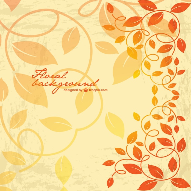 Orange Leaves Background – Free Stock Photo for Download