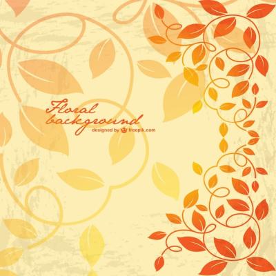 Orange Leaves Background – Free Stock Photo for Download