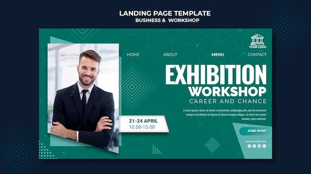 Business & Workshop Landing Page – Free Stock Photo, Download for Free