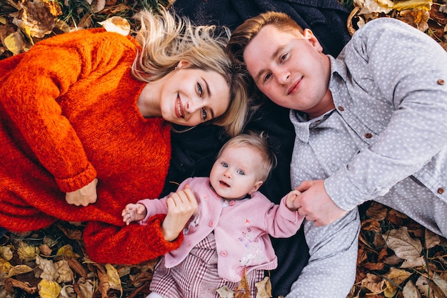 Family Enjoying Time with Baby Daughter in a Park – Free Stock Photo Download