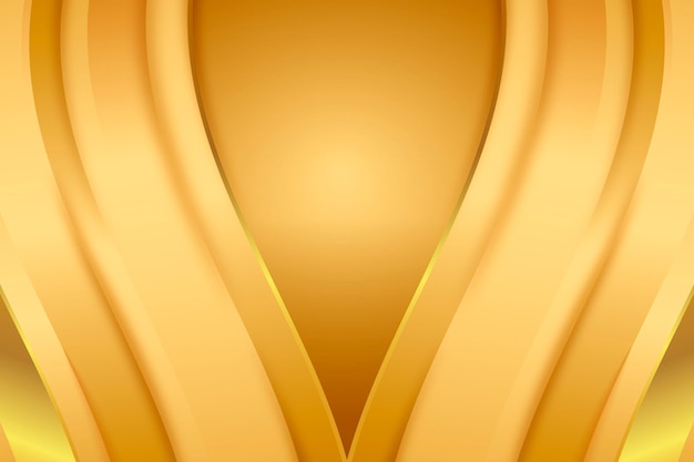 Smooth Golden Wave Background – Free Download Free Stock Photo