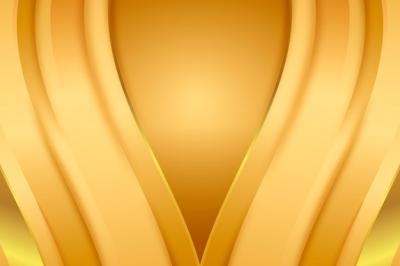 Smooth Golden Wave Background – Free Download Free Stock Photo