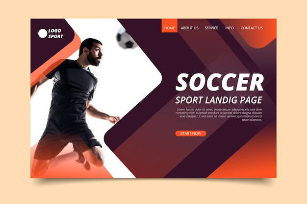 Sport Landing Page Image – Free to Download