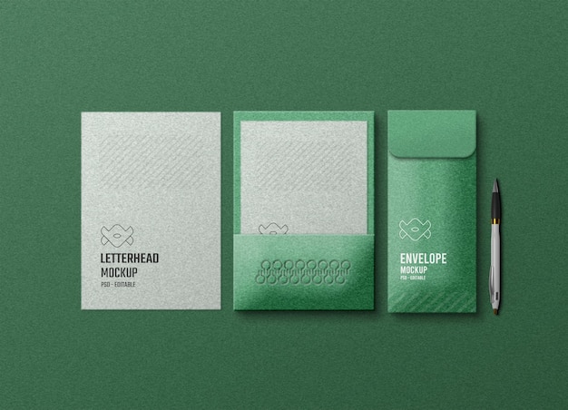 Stationery Mockup – Free to Download