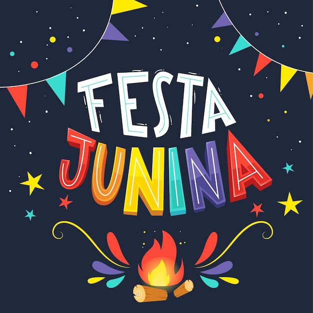 Hand Drawn Festa Junina – Free Download, Free Stock Photo