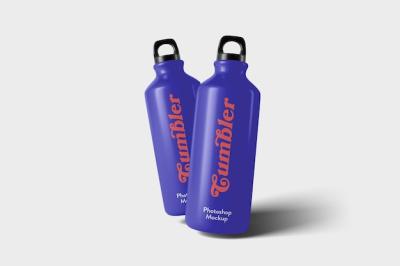 Tumbler Bottle Mockup for Creative Projects – Free Download