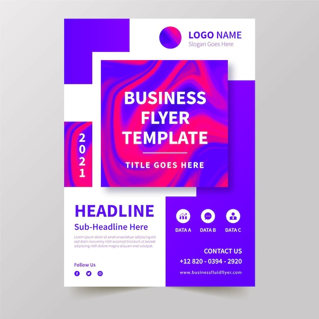 Business Flyer Template Concept – Free Download