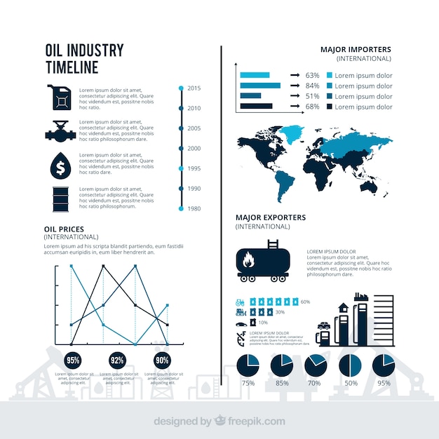 Oil Industry Vector Templates – Free to Download