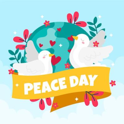 Hand Drawn Style International Day of Peace – Download Free Stock Photo