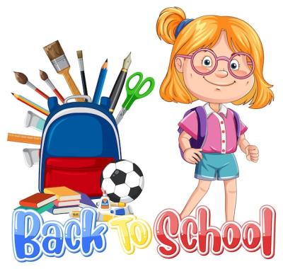 Back to School Illustration – Free Download for Stock Photos