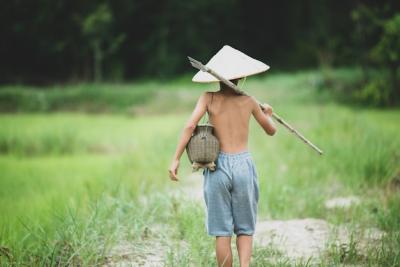 Life of an Asian Boy in the Countryside – Free Download, Free Stock Photo