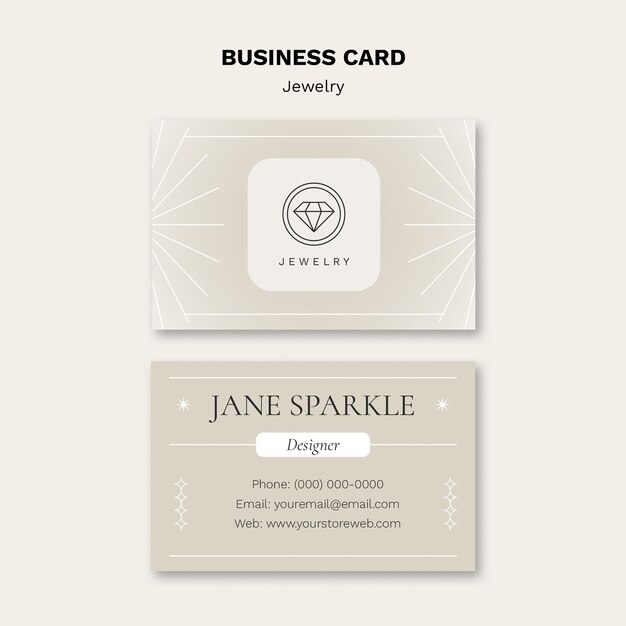 Jewelry Shop Business Template – Free Download