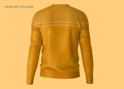 VNeck Sweater TShirt Mockup – Free Download for Stunning Designs