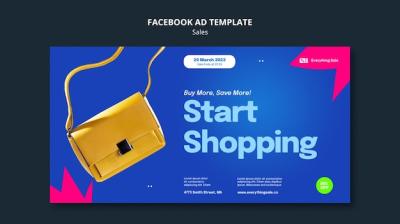 Discount Facebook Template for Sales â Free Download