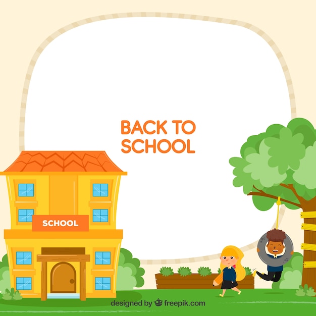 Happy Students Back to School Background – Free Stock Photo for Download