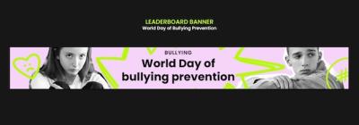 World Day of Bullying Prevention Banner – Free Download