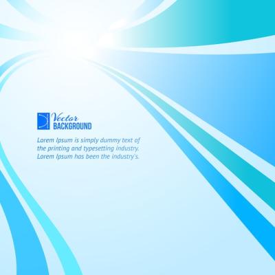 Straight Lines Abstract Vector Template – Free Download