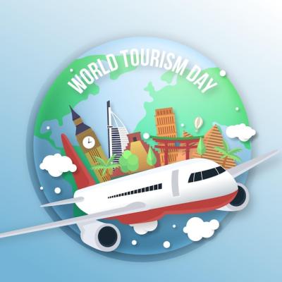 World Tourism Day Concept – Free Stock Photo for Download