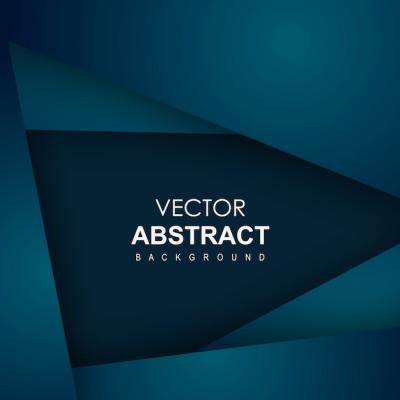 Blue Vector Abstract Background – Free Download