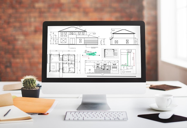 Architectural Blueprint and Construction Project Sketch – Free Download