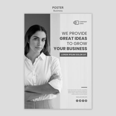 Business Poster Template – Free Download