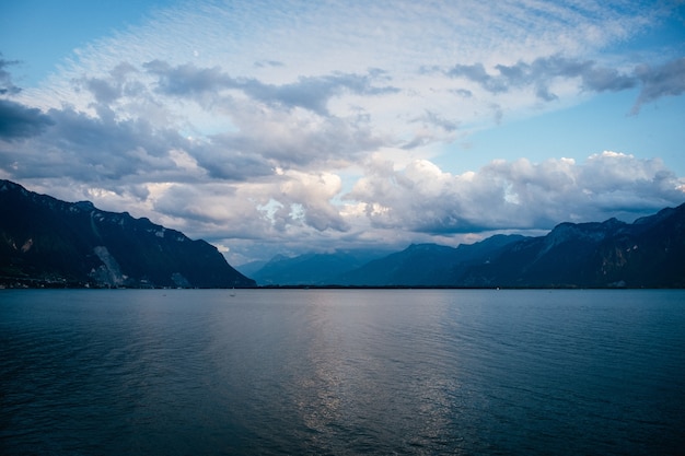 Sky Above Lac Leman – Free Stock Photo for Download