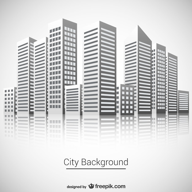 City Background Vector – Download Free Stock Photo