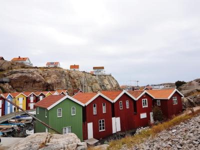 Town Houses Surrounded by Buildings with a Clear Sky – Free Download