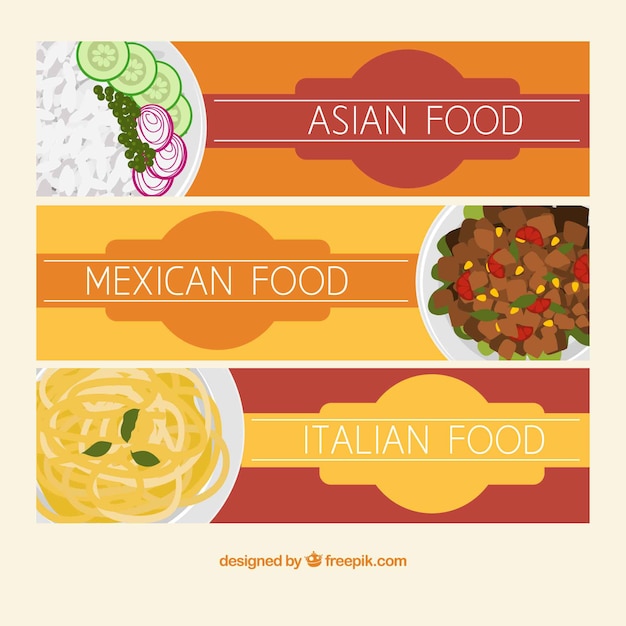 Delicious Food Card Collection – Free Download