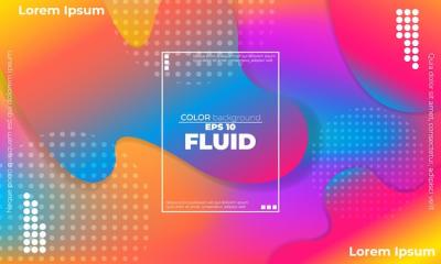 Colorful Fluid Gradient Abstract Background Desktop Wallpaper – Free Download