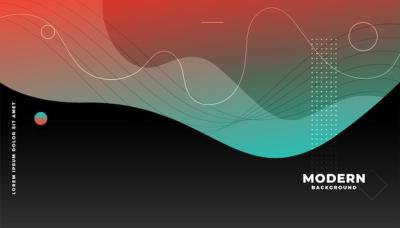 Abstract Fluid Shapes Geometric Background – Free Download