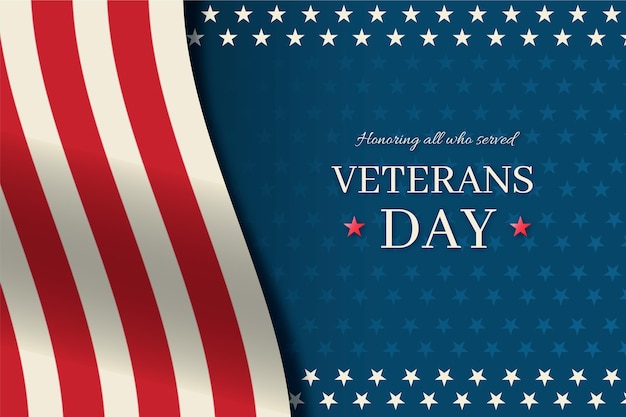 Realistic Veterans Day Concept – Free Stock Photo, Download Free