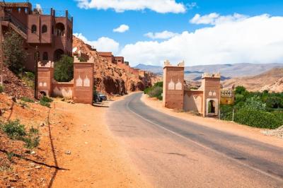 Tinerhir Village Near Georges Todra in Morocco – Free Stock Photo Download