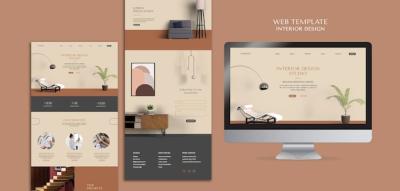 Interior Design Web Template – Free Download, Free Stock Photo