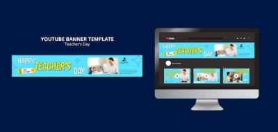 Teacher’s Day Flat Design Template – Free Download