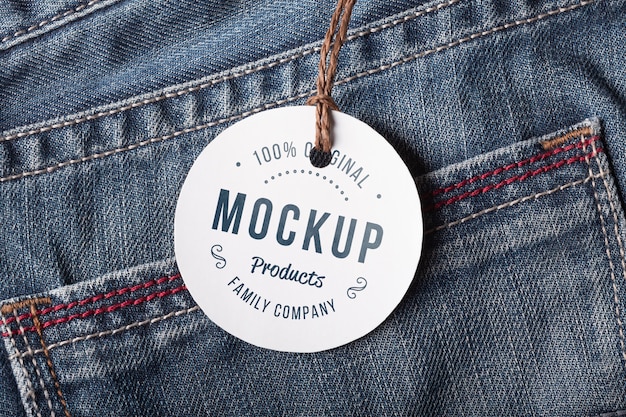 Vintage Label Design Mockup – Free Download