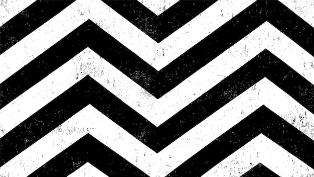 Geometric Black and White Brush Paint Pattern – Free Download