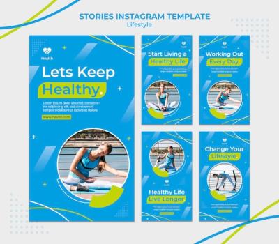 Lifestyle Instagram Stories Design Template – Free to Download