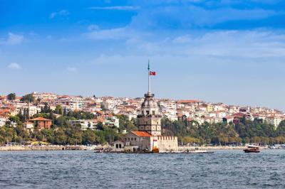 The Maiden’s Tower (Kiz Kulesi or Leander’s Tower) in Istanbul – Free Stock Photo for Download