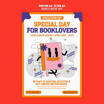 World Book Day Poster Template – Free to Download