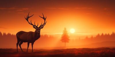 The Majestic Elk in Dawn’s Soft Glow – Free Download