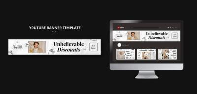 11.11 Flash Sale YouTube Banner Template – Free Download