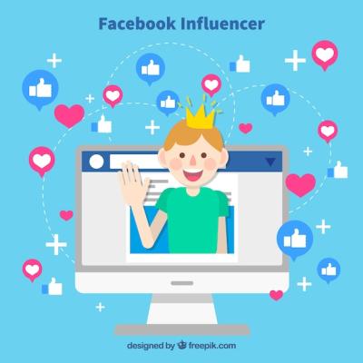 Facebook Influencer Background – Free Download