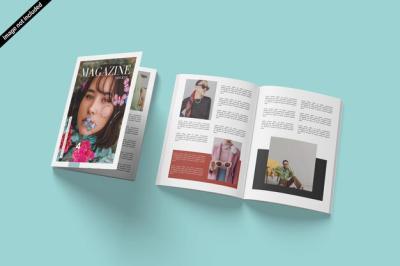 Magazine Mockup: Download Free Stock Photo