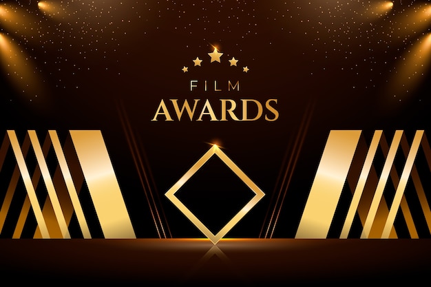 Gradient Oscars Film Awards Background – Free Stock Photo Download