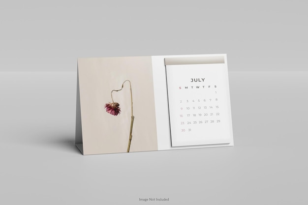 Desk Calendar Mockup – Download Free Stock Photo