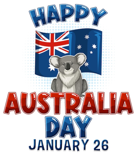 Australia Day Celebration Banner Design – Free Download